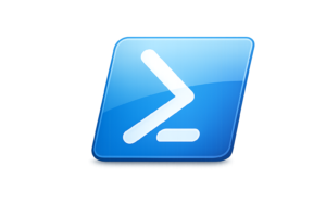 powershell transparent blue